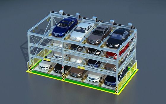 kwaliteit  2t Automated Multi Level Car Parking 2000kg Automated Car Garage fabriek