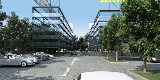 Automatische parkeergarage met meerdere verdiepingen