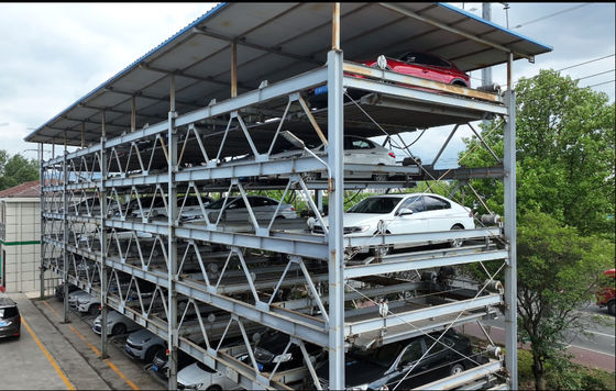 Automatische parkeergarage met meerdere verdiepingen