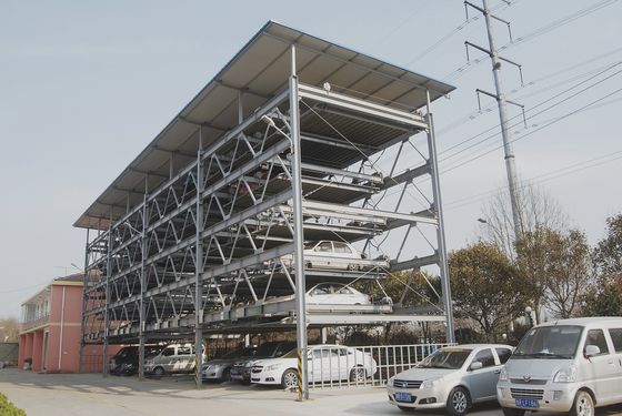 Automatische parkeergarage met meerdere verdiepingen