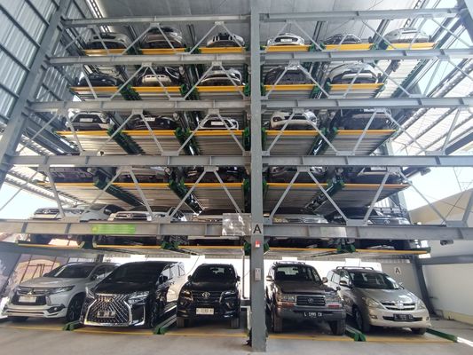 Automatische parkeergarage met meerdere verdiepingen