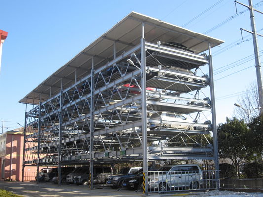 Automatische parkeergarage met meerdere verdiepingen