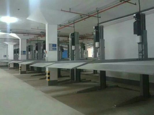 Twee kolommen hydraulische parkeerlift 2700 kg Hydraulisch parkeerstelsel met stapel