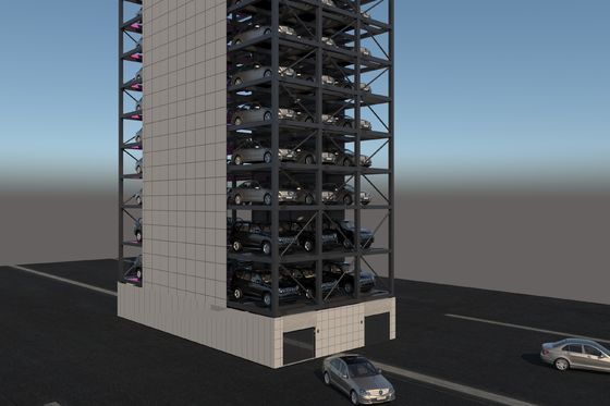 Intelligente parkeergarage Lift 80-120 voertuigen Garage Car Stacker