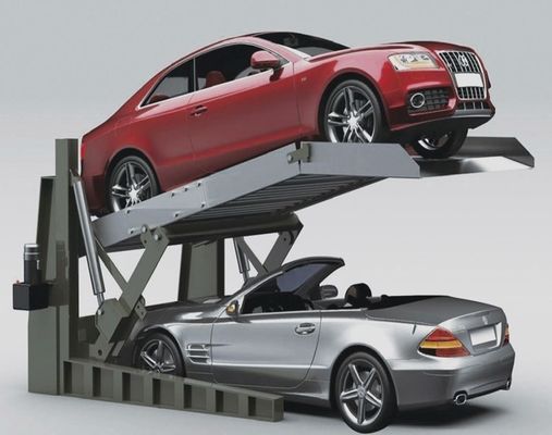 Ruimtegebruiksput Parkeerplaats 2000 kg Lading Car Stacker Pit