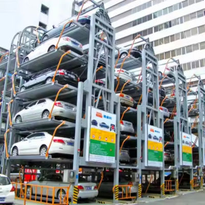 Elektrisch aangedreven verticale roterende parkeergarage voor ruimtebesparende en handige parkeeroplossingen