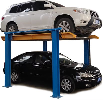 Geautomatiseerde hydraulische lift Parkeergarage 2500kg 4 Post Garage Lift PLC Control