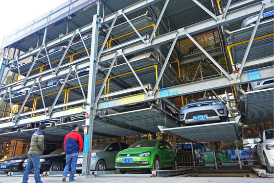 Ruimtebesparende puzzel Lift Parking System 2000kgs Auto Parking Home