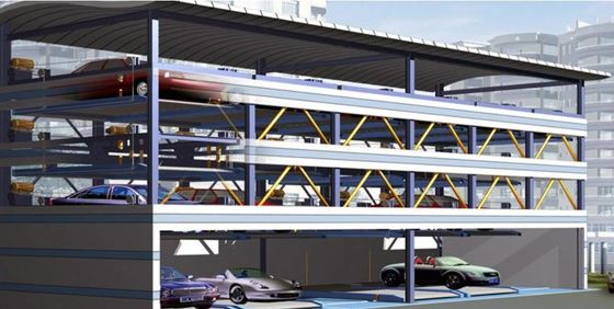 Ruimtebesparende puzzel Lift Parking System 2000kgs Auto Parking Home