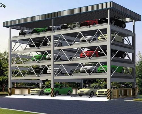 Ruimtebesparende puzzel Lift Parking System 2000kgs Auto Parking Home