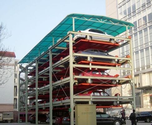 2 ton Puzzle Parking System 4 laag-6 laag Puzzle Parking Mechanisme