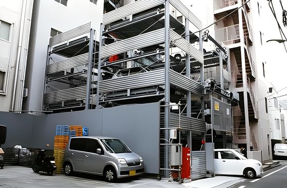 2 ton Puzzle Parking System 4 laag-6 laag Puzzle Parking Mechanisme