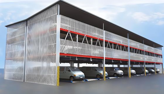 Flexibel puzzelparkeerterrein Gemakkelijke toegang tot het voertuig en combinatie van meerdere eenheden