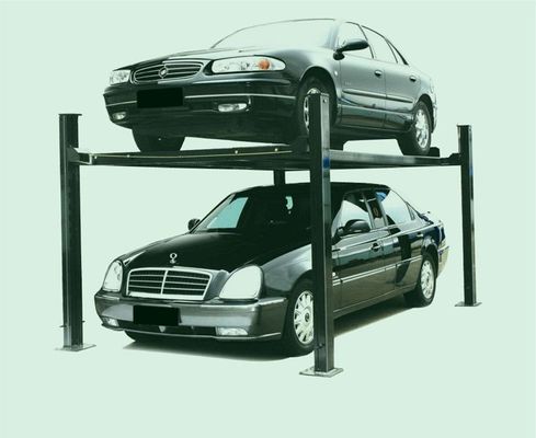 Geautomatiseerde hydraulische parkeerlift met vier palen