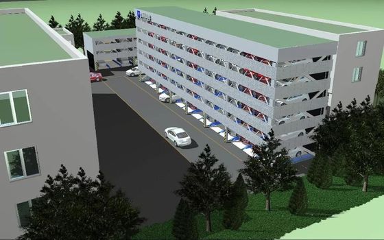 2t geautomatiseerd parkeerterrein op meerdere niveaus 2000kg geautomatiseerde garage