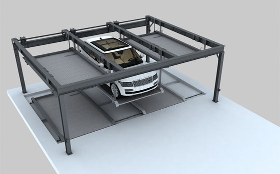 Twee kolommen Hydraulische autolift motor 2500kgs Hydraulische parkeergarage