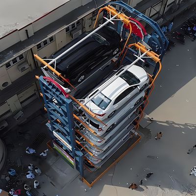 6 lagen Rotary Parking System Mechanische parkeerplaatsen