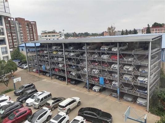Parkeergarage met 5m autolift 1000 kg Hydraulisch parkeerlift systeem