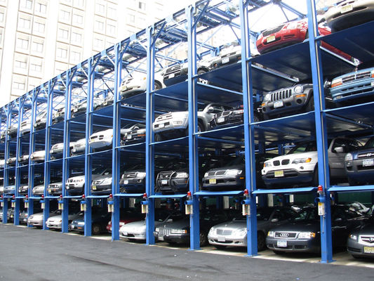1000 kg lading Hydraulische liften Parkeergarages Stackers voor woonwagens voor garages