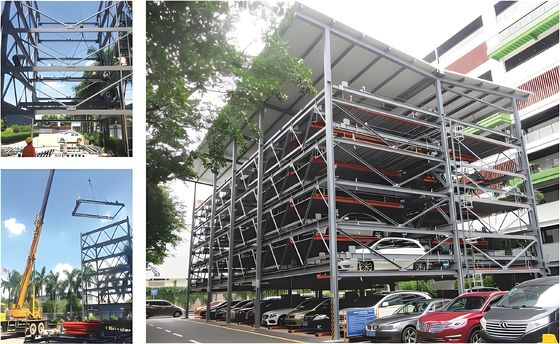 Hoogmechanische parkeergarage 2000 kg geautomatiseerde parkeergarage