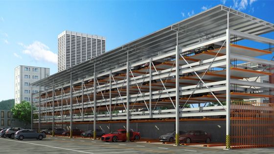 Hoog geautomatiseerd puzzelparkeer systeem 2000kg puzzel lift parkeer systeem