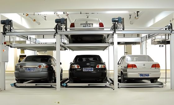 5 pk motorvermogen elektrische vierkolom motorlift voor hoge capaciteit en zwaar werk