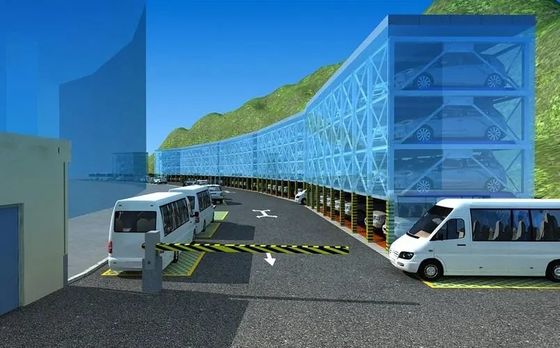 Hoog geautomatiseerd puzzelparkeer systeem 2000kg puzzel lift parkeer systeem