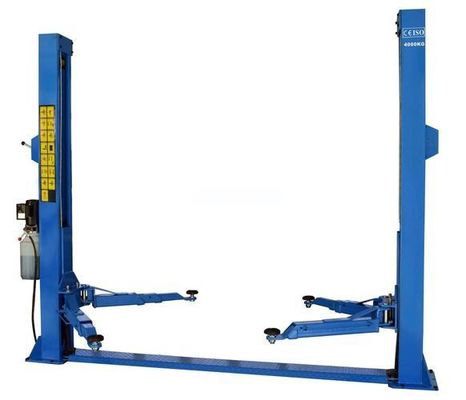 Twee kolommen hydraulische lift voorkomen schade met standaard deurbescherming