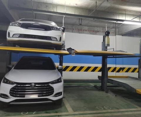2700 kg huishoudelijke autolift 2.7t ondergrondse hydraulische autoparkeerlift