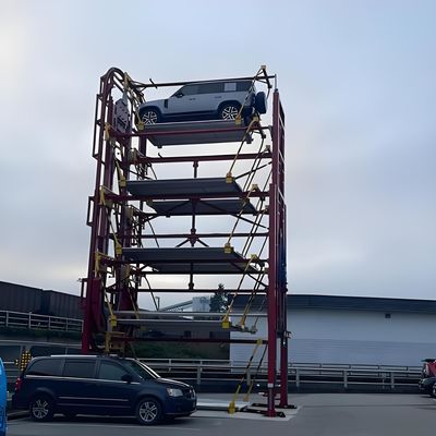 Elektriciteit Verticaal Rotary Parking System Revolutioneer uw parkeerbeleving